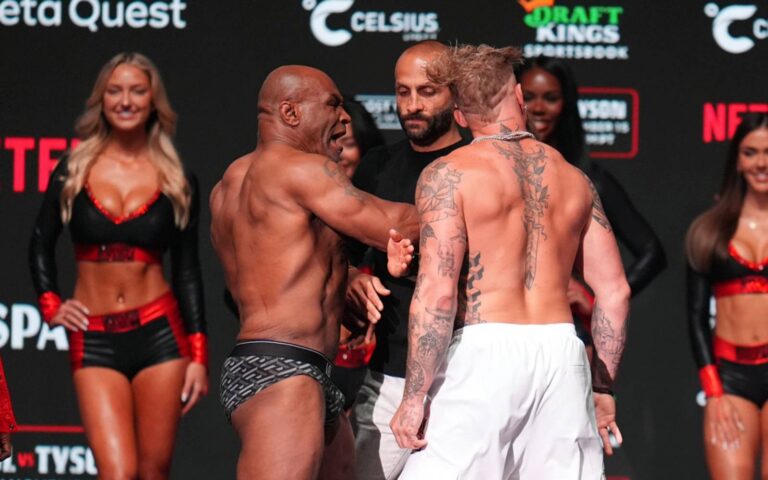 Mike Tyson Slaps Jake Paul Right Before the Big Fight—And It’s All Caught on Video!
